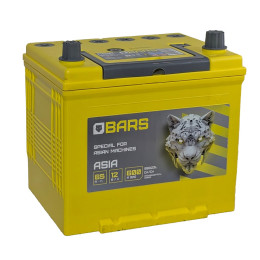 Аккумулятор BARS Asia 65 JR (65 А·ч / 600 А) правый плюс с бортом