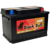 Аккумулятор BLACK BULL AGM 70 R (70 А·ч / 760 А) правый плюс