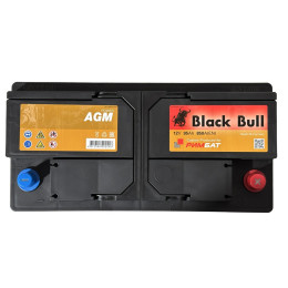 Аккумулятор BLACK BULL AGM 80 R (80 А·ч / 800 А) правый плюс