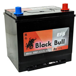 Аккумулятор BLACK BULL Asia EFB 65 R (65 А·ч / 650 А) правый плюс