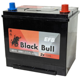 Аккумулятор BLACK BULL Asia EFB 65 R (65 А·ч / 650 А) правый плюс