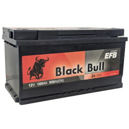 Аккумулятор BLACK BULL EFB 105 R (105 А·ч / 950 А) правый плюс