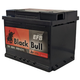 Аккумулятор BLACK BULL EFB 65 R (65 А·ч / 650 А) правый плюс