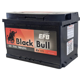 Аккумулятор BLACK BULL EFB 77 R (77 А·ч / 790 А) правый плюс