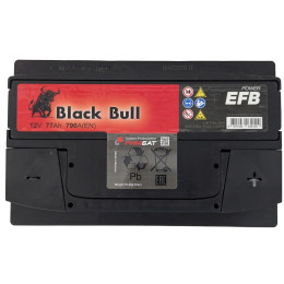 Аккумулятор BLACK BULL EFB 77 R (77 А·ч / 790 А) правый плюс