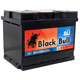 Аккумулятор BLACK BULL SLI 60 R (60 А·ч / 600 А) правый плюс