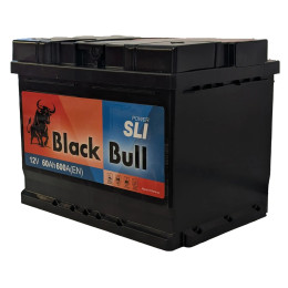 Аккумулятор BLACK BULL SLI 60 R (60 А·ч / 600 А) правый плюс
