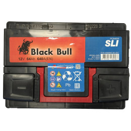 Аккумулятор BLACK BULL SLI 64 R (64 А·ч / 640 А) правый плюс