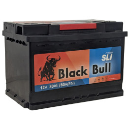 Аккумулятор BLACK BULL SLI 80 R (80 А·ч / 780 А) правый плюс