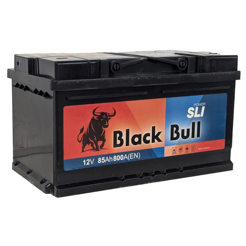 Аккумулятор BLACK BULL SLI 85 R низкий (85 А·ч / 800 А) правый плюс