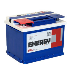 Аккумулятор ENERGY ONE 60 L (60 А·ч / 500 А) для легковых автомобилей