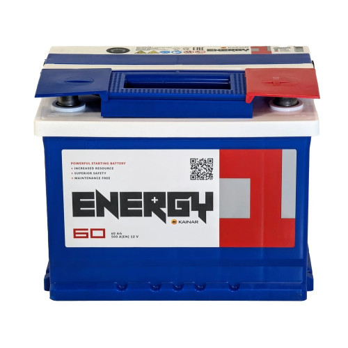 Аккумулятор ENERGY ONE 60 R (60 А·ч / 500 А) для легковых автомобилей