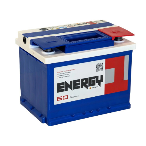 Аккумулятор ENERGY ONE 60 R (60 А·ч / 500 А) для легковых автомобилей