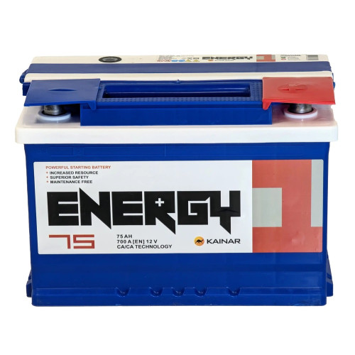 Аккумулятор ENERGY ONE 75 R (75 А·ч / 700 А) для легковых автомобилей