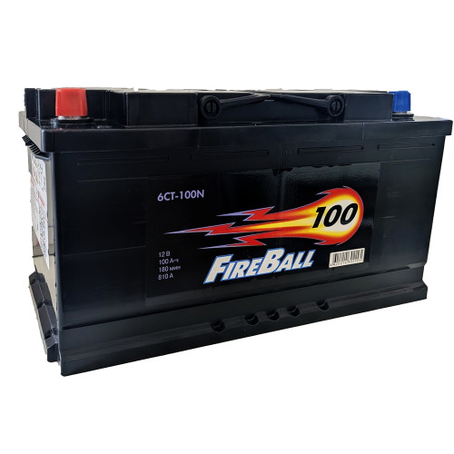 Аккумулятор FireBall 100 L (100 А·ч / 810 А) для легковых автомобилей