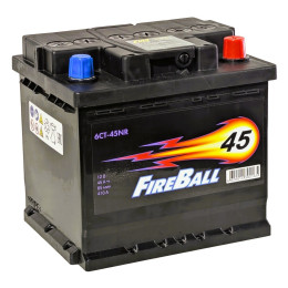 Аккумулятор FireBall 45 R (45 А·ч / 410 А) для легковых автомобилей