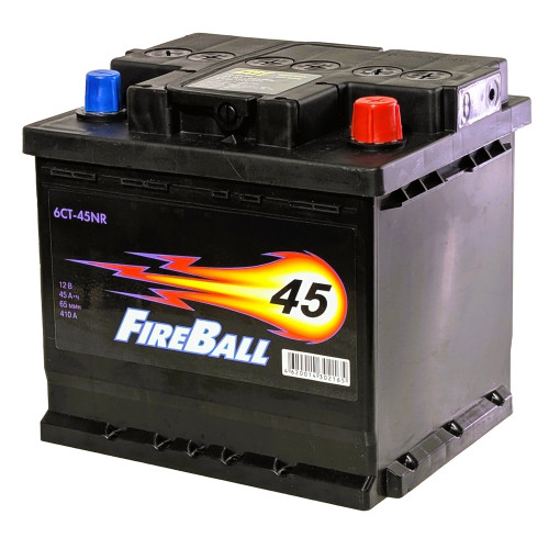 Аккумулятор FireBall 45 R (45 А·ч / 410 А) для легковых автомобилей