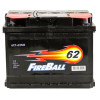 Аккумулятор FireBall 62 R (62 А·ч / 530 А) для легковых автомобилей