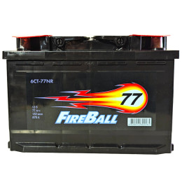 Аккумулятор FireBall 77 R (77 А·ч / 670 А) для легковых автомобилей