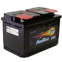 Аккумулятор FireBall 77 R (77 А·ч / 670 А) для легковых автомобилей