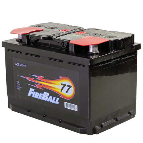 Аккумулятор FireBall 77 R (77 А·ч / 670 А) для легковых автомобилей