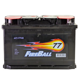 Аккумулятор FireBall 77 R (77 А·ч / 670 А) для легковых автомобилей