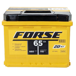 Аккумулятор FORSE 65 L (65 А·ч / 660 А) для легковых автомобилей