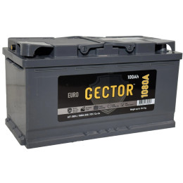 Аккумулятор GECTOR 100 R (100 А·ч / 1080 А) для легковых автомобилей