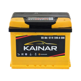 Аккумулятор Kainar 55-R (55 А·ч / 510 А) для легковых автомобилей