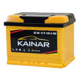 Аккумулятор Kainar 55-R (55 А·ч / 510 А) для легковых автомобилей