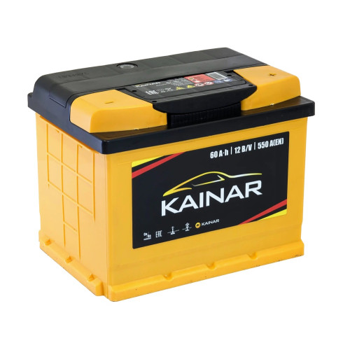 Аккумулятор Kainar 60-R (60 А·ч / 550 А) для легковых автомобилей