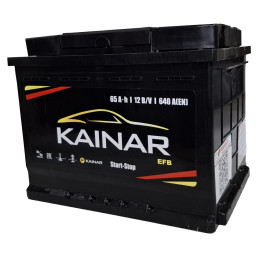 Аккумулятор Kainar EFB-65-R (65 А·ч / 640 А) для легковых автомобилей