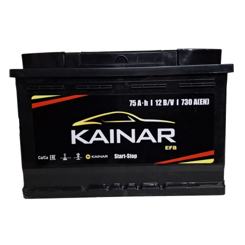 Аккумулятор Kainar EFB-75-R (75 А·ч / 730 А) для легковых автомобилей