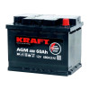 Аккумулятор KRAFT AGM 60 R (60 А·ч / 680 А) для легковых автомобилей
