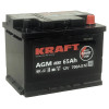 Аккумулятор KRAFT AGM 65 R (65 А·ч / 700 А) для легковых автомобилей