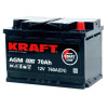 Аккумулятор KRAFT AGM 70 R (70 А·ч / 760 А) для легковых автомобилей