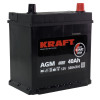 Аккумулятор KRAFT AGM Asia 40 JR (40 А·ч / 330 А) для легковых автомобилей