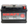 Аккумулятор KRAFT EFB 80 R (80 А·ч / 800 А) для легковых автомобилей