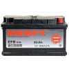 Аккумулятор KRAFT EFB 85 R низк. (85 А·ч / 850 А) для легковых автомобилей