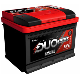 Аккумулятор для легковых автомобилей Duo Power EFB 64Ah
