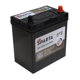 Аккумулятор SPARTA Asia EFB-B20L (42 А·ч / 390 А) для азиатских автомобилей с системой Start-Stop