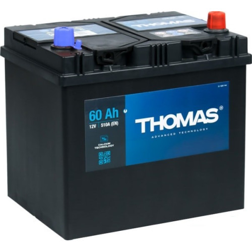Аккумулятор Thomas 60Ah Asia (60 А·ч / 550 А) для легковых автомобилей