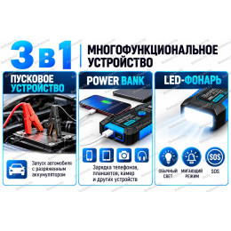 Пуско-зарядное устройство NORD STERN NS-PJS12901 12V 12200 mAh 2000A