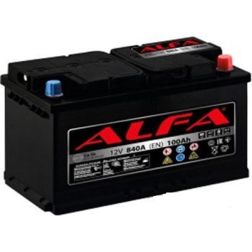 Аккумулятор Alfa Hybrid 100 R (100 А·ч / 850 А) с правым плюсом