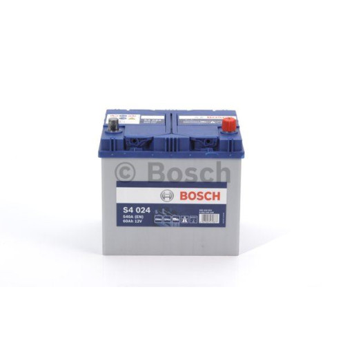 Аккумулятор Bosch S4 S4 024 (60 А·ч / 540 А) для легковых автомобилей
