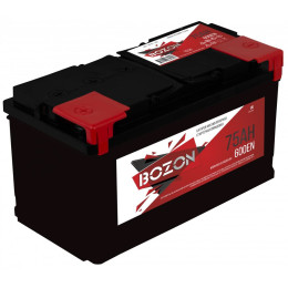 Аккумулятор для легковых автомобилей Bozon 6CT-75