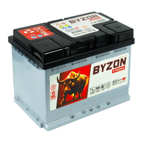 Аккумулятор BYZON 60 Ah (60 А·ч / 600 А) для легковых автомобилей