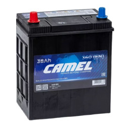 Аккумулятор Camel Asia (39 А·ч / 360 А) для малолитражных азиатских автомобилей