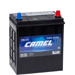 Аккумулятор Camel Asia  euro (39 А·ч / 360 А) для малолитражных азиатских автомобилей