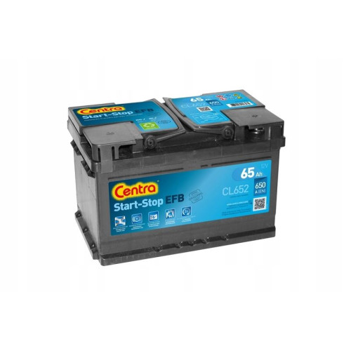 Аккумулятор Centra EFB CL652 (65Ah) (65 А·ч / 650 А) для легковых автомобилей